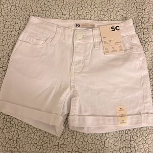 SO Goods For Life White Shorts
